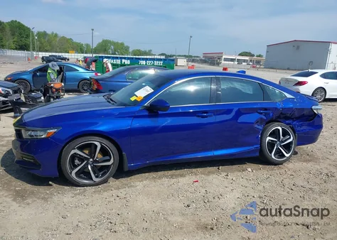 2019 Honda Accord Sport из США, поврежденный, VIN 1HGCV1F3XKA116701